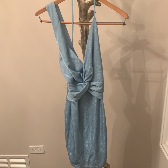 REVOLVE SUPERDOWN HALTER MINI DRESS - Picture 7 of 9